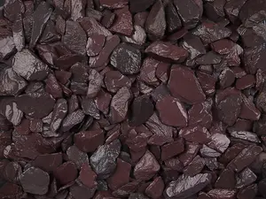 Plum Welsh Slate Chippings 20mm - 25 Pack (500kg)