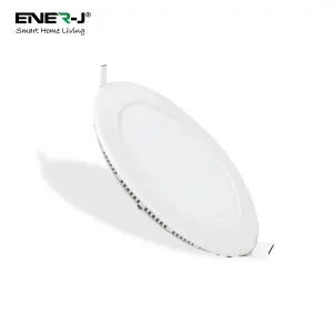 3W Recessed Round LED Mini Panel Downlight, 85mm Diameter, 70mm Hole Size, 4000K, 2 Years Warranty