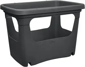 Elho Green Basics Stack & Grow Container Living Black