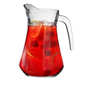 Argon Tableware - Brocca Glass Water Jug - 1.5 Litre - Clear