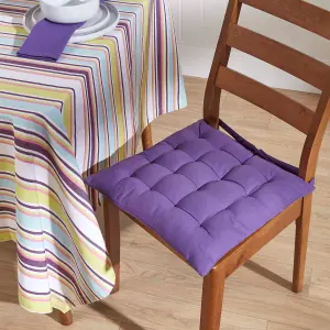 Homescapes Osaka Purple Striped Tablecloth 137 x 228 cm