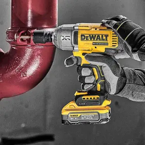 Dewalt 18v DCF900H2T XR High Torque Impact Wrench 1/2" - 2x 5ah Powerstack