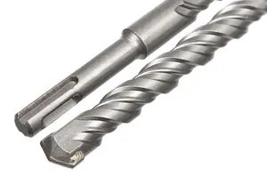 UK Drills SDS Plus Hammer Drill Bit - Tungsten Carbide Tip, Fully Hardened Tool - Used in Granite & Masonry - 15.0mm x 150mm