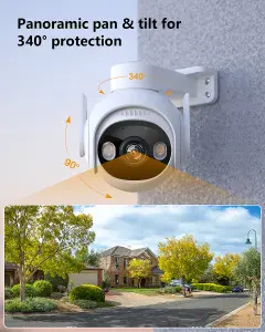 IMOU Cruiser2 2K Outdoor Cam- Outdoor Pan & Tilt Smart Wi-Fi Plug-In Security Camera