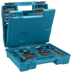 Makita E-06270 212PC Drill Bit Maintenance Set Wood Stone Metal Holesaw Flat Bit