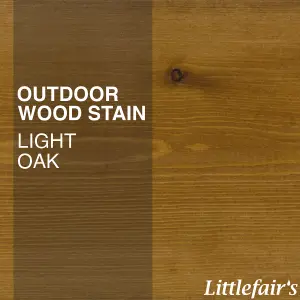 Littlefair's - Outdoor Wood Stain - Light Oak - 25 LTR