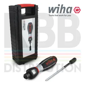 Wiha Torque Screwdriver Hex 4mm ITorque 0 4 to 1 5NM With Digital Scale 36886