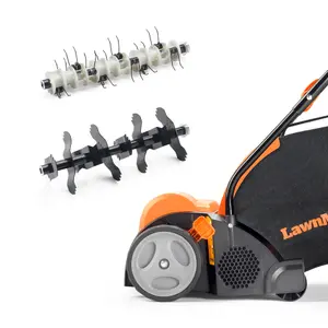 LawnMaster 1350W 33cm 2-in-1 Lawn Scarifier and Rake