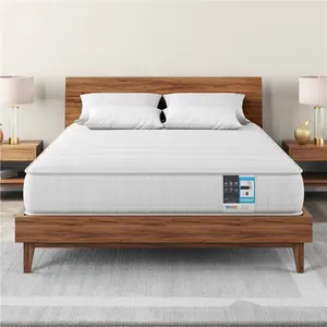 19cm Bonnell Spring and Medium Soft Mattress Double (4'6)