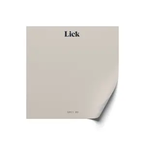 Lick Grey 03 Peel & stick Tester