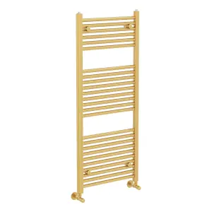 Triton Gold Heated Towel Rail - 1200x600mm