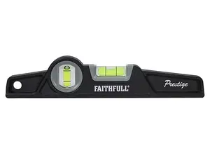 Faithfull Prestige Trade Magnetic Scaffold Torpedo Boat Level 25cm FAISLHD250