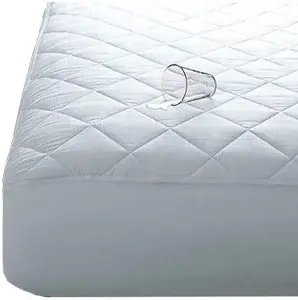 Just So Home Caravan Shaped Luxury Waterproof Microfibre Mattress Protector (Right Hand Cut Off)