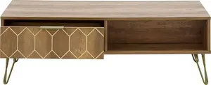 Oak World Kentwood Mango Coffee Table | Self Assembly