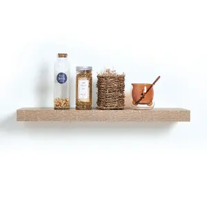 Shelf Depot Oak Floating Shelf (L)900mm (D)230mm