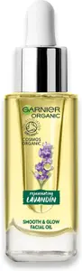 Garnier Organic Soothing Lavandin Glow Facial Oil Healthy Smooth And Glowing Skin, 30Ml