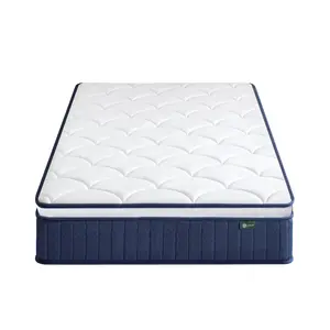 Tight Top pocket spring mattress - Medium firmness mattress - Mattress with multiple layers Single (3')