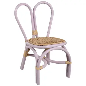 Rattan Kids Chair Violet DESIMI