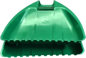 Garden Leaf Grabber Scoops  Large Heavy Duty Green Debris Scoops With Handles