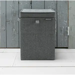 Brabantia Stackable 35 Litre Laundry Box Black