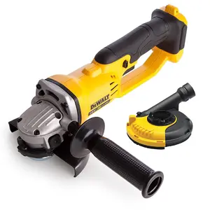 Dewalt DCG412N 18v XR Cordless 125mm Angle Grinder + Dewalt Dust Guard