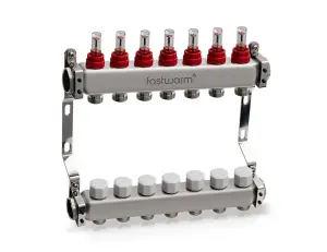 Fastwarm 7 Port Underfloor Heating Manifold