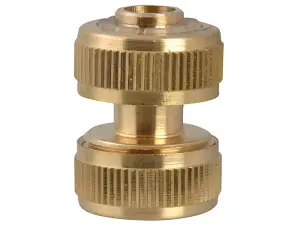 Faithfull  Brass Hose Mender 12.5mm (1/2in) FAIHOSEMEND