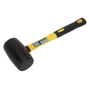 Sealey Rubber Mallet with Fibreglass Shaft 1.5lb RMB150