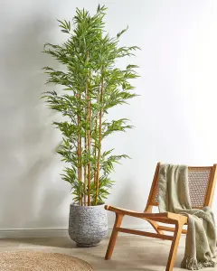 Beliani Artificial Plant BAMBOO Green