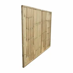 Grange Superior Closeboard Vertical Panel - Timber - L4 x W182.8 x H150 cm