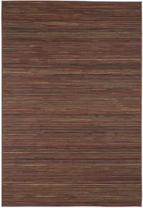 Red Striped Outdoor Rug, Striped Stain-Resistant Rug For Patio, Deck, Garden, 5mm Modern Outdoor Rug-60 X 200cm (Runner)