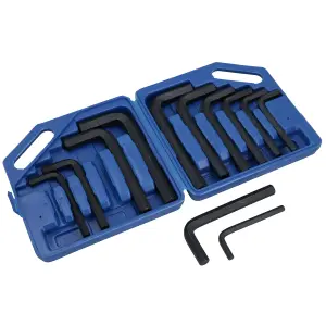 Large Sizes Jumbo Allen Hex Key Set Metric AF Imperial 12pc Set