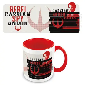 Star Wars: Andor Redacted Mug Red/White/Black (One Size)