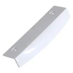 SPARES2GO Door Handgrip Handle compatible with Bosch Fridge Freezers (White, 145mm)