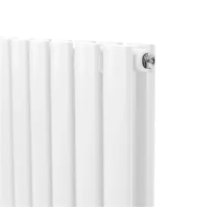 Oval Radiator - 1600 x 240mm - White