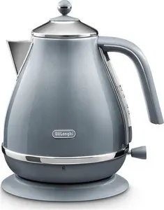 DELONGHI Icona Metallics KBOT3001.AZ Jug Kettle - Blue, White 9437