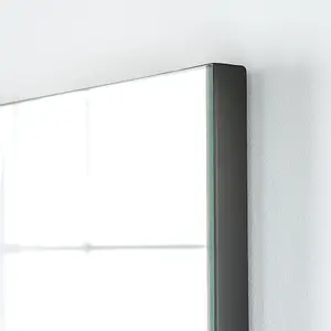 Tall Contemporary Rectangular Wall Mirror