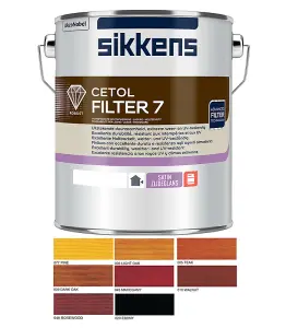 Cetol Filter 7 Plus Translucent Woodstain Mahogany 5 Litre