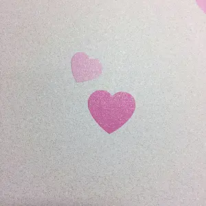 Love Hearts Glitter Wallpaper Textured Vinyl White Pink Purple Paste The Wall