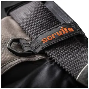 Scruffs Pro Flex Work Trousers with Holster Pockets Black Trade - 28S