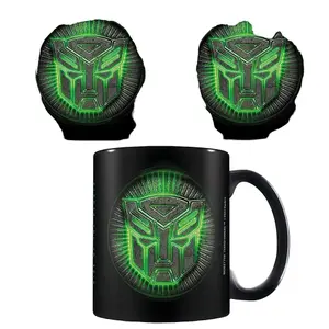 Transformers: Rise Of The Beasts Insignia Mug Black/Green (One Size)