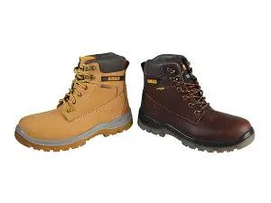 DeWalt Titanium Waterproof Safety Work Boots Tan Honey (Sizes 6-12)