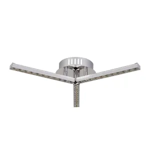 3 ARM LED CEILING FITTING - SMALL