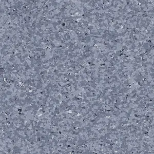 Blue Mosaic Effect Vinyl Flooring, Anti-Slip Contract Commercial Vinyl Flooring with 2.0mm Thickness-11m(36'1") X 2m(6'6")-22m²