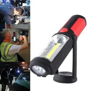 3W COB LED Magnetic Inspection Light Lamp Torch Work Night Emergency Hanging