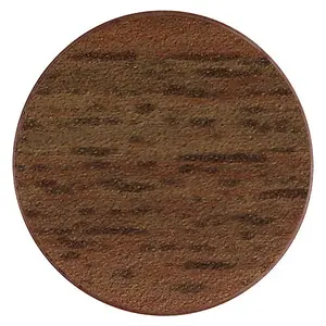 Timco - Self-adhesive Screw cover - Dijon Walnut (Size 13mm - 112 Pieces)