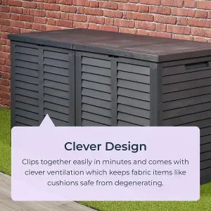 Extra Large Outdoor Garden Storage Box 750L