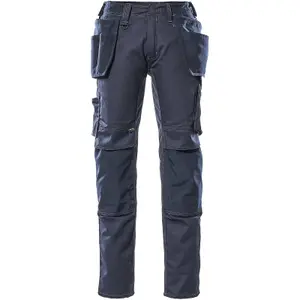 Mascot Unique Lightweight Trousers with Holster Pockets (Dark Navy)  (38.5) (Leg Length - Regular)