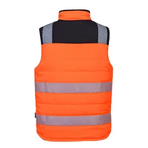 Portwest Hi-Vis Reversible Bodywarmer