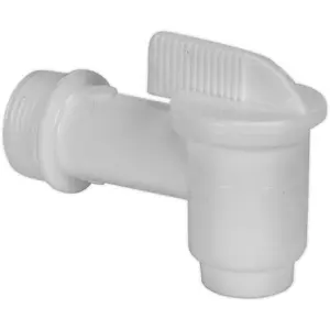 Durable 3/4" BSP Drum Tap for Easy Draining - Polythene Construction